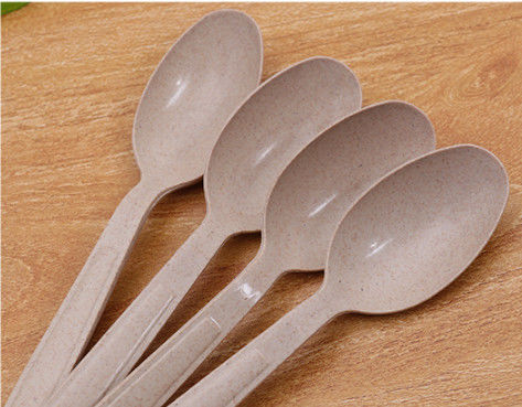 Enviromentally 165 Mm Wheat Spoon For Catering Event 1/1000pcs