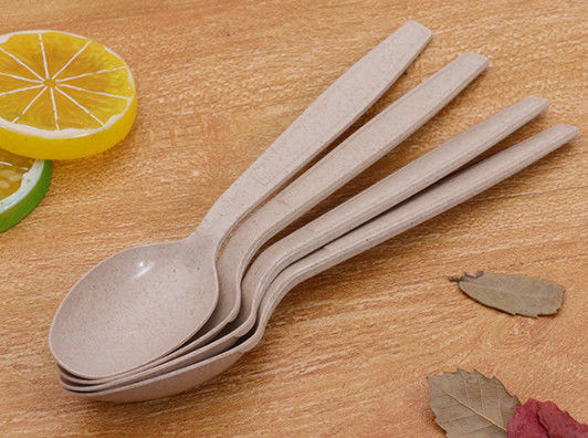 Enviromentally 165 Mm Wheat Spoon For Catering Event 1/1000pcs